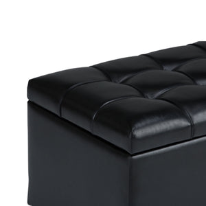 Sienna - Upholstered Storage Ottoman Bench by Couch.com