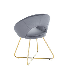 Modern Accent Velvet Lounge Chair by Couch.com