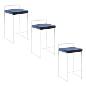 Fuji - Simple Elegance, Contemporary Stackable Counter Stool by Couch.com