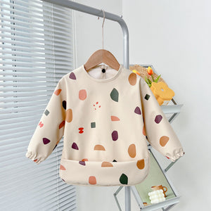 New Children's Waterproof Inside-out Wear Anti-dirty Overclothes
