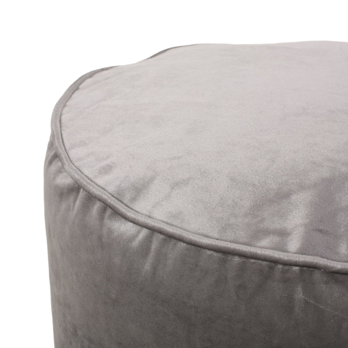 Shimon - Cylinder Pouf Ottoman And Floor Cushion by Couch.com