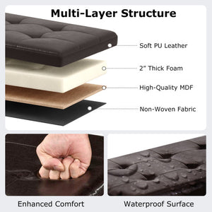 Outdoor Side Table with Storage Shelf for Small Space