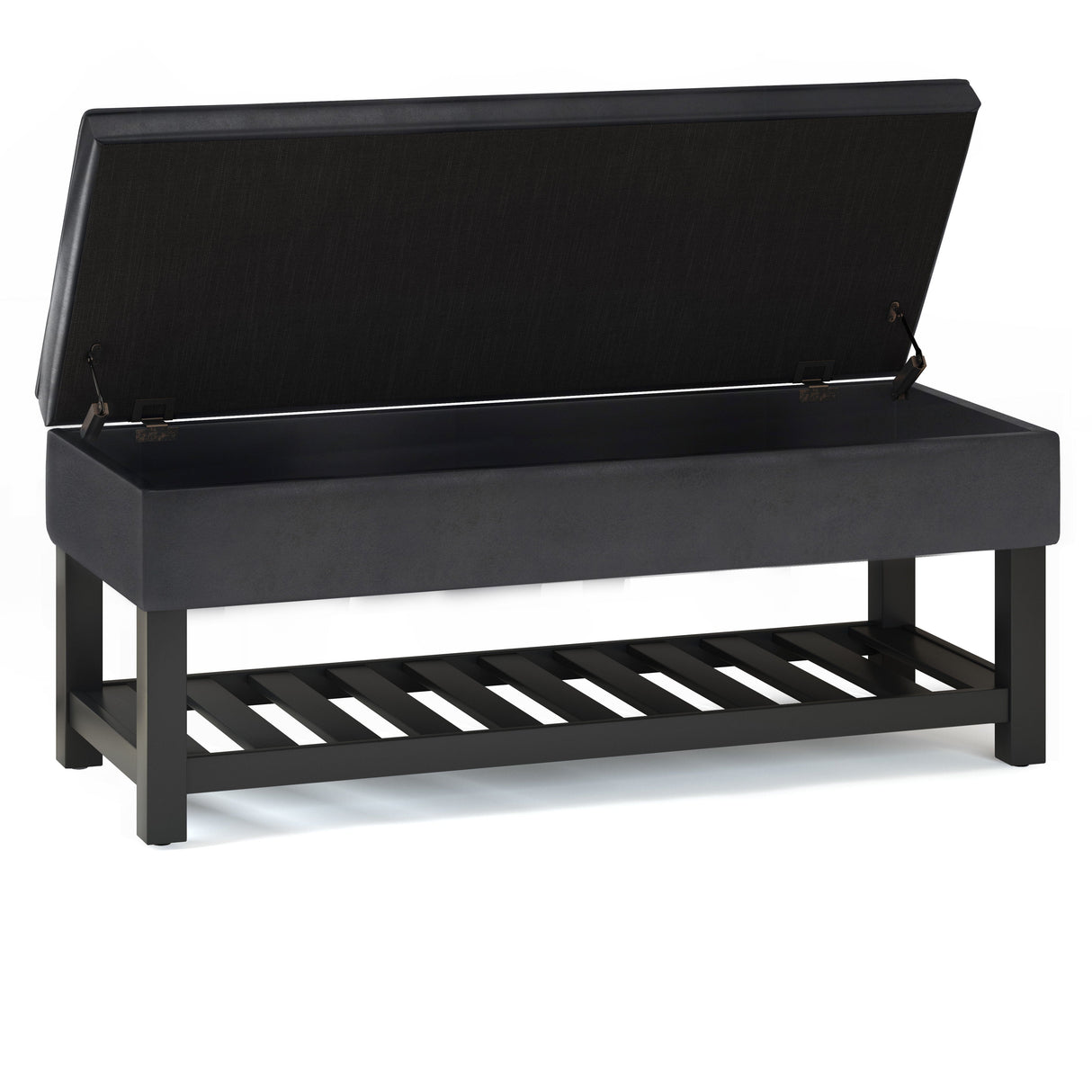 Cosmopolitan - Storage Ottoman Bench With Open Bottom by Couch.com