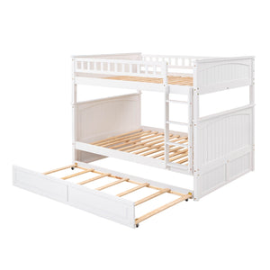 Bunk Bed With Twin Size Trundle, Guardrails by Couch.com