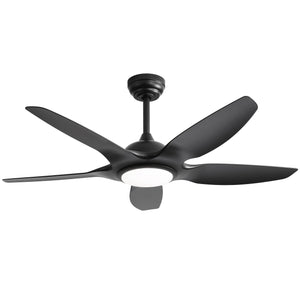 Indoor Ceiling Fan With 5 ABS Blades Remote Control Reversible Dc Motor For Living Room by Couch.com