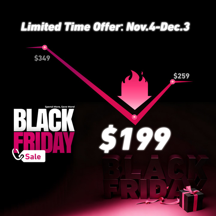 DeerRun A5 Pro Smart 2 in 1 Folding Treadmill Pink with Handrail, 300Lbs