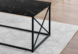 Table Set, Coffee, End, Side, Accent, Living Room, Marble Look Laminate, Contemporary & Modern (Set of 3) by Couch.com
