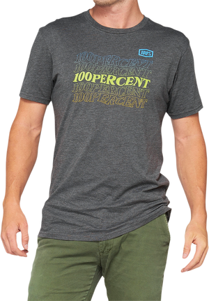 100% Silva T-Shirt - Heather Charcoal - Small 32132-052-10