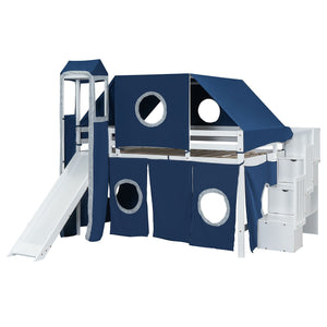 Loft Bed With Tent And Tower by Couch.com