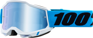 100% Accuri 2 Goggles - Novel - Blue Mirror 50014-00023