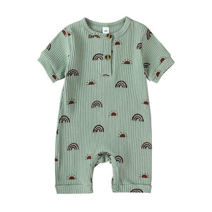 Summer New Short Sleeves For Baby And Infants Rompers Jumpsuit