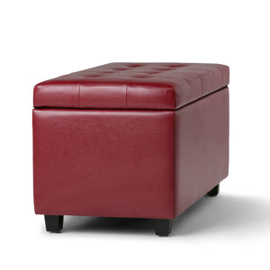 Cosmopolitan - Upholstered Storage Ottoman by Couch.com