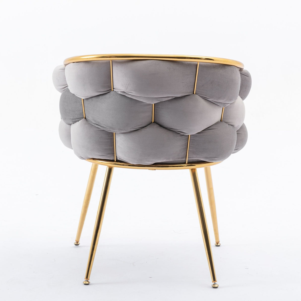 Luxury Modern Simple Leisure Velvet Single Sofa Chair Bedroom Lazy Person Household Dresser Stool Manicure Table Back Chair by Couch.com