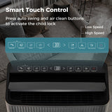 4500 Sq. Ft 57 Pint Quiet Dehumidifier for Basement with 4 Modes-Black