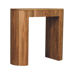 Soba - Straight Console Table - Oak by Couch.com