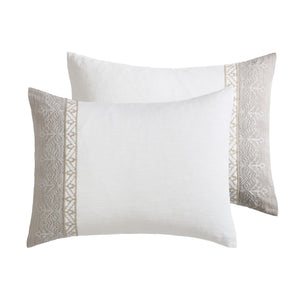 Preston 5-Piece Textured Woven Jacquard Comforter Ensemble