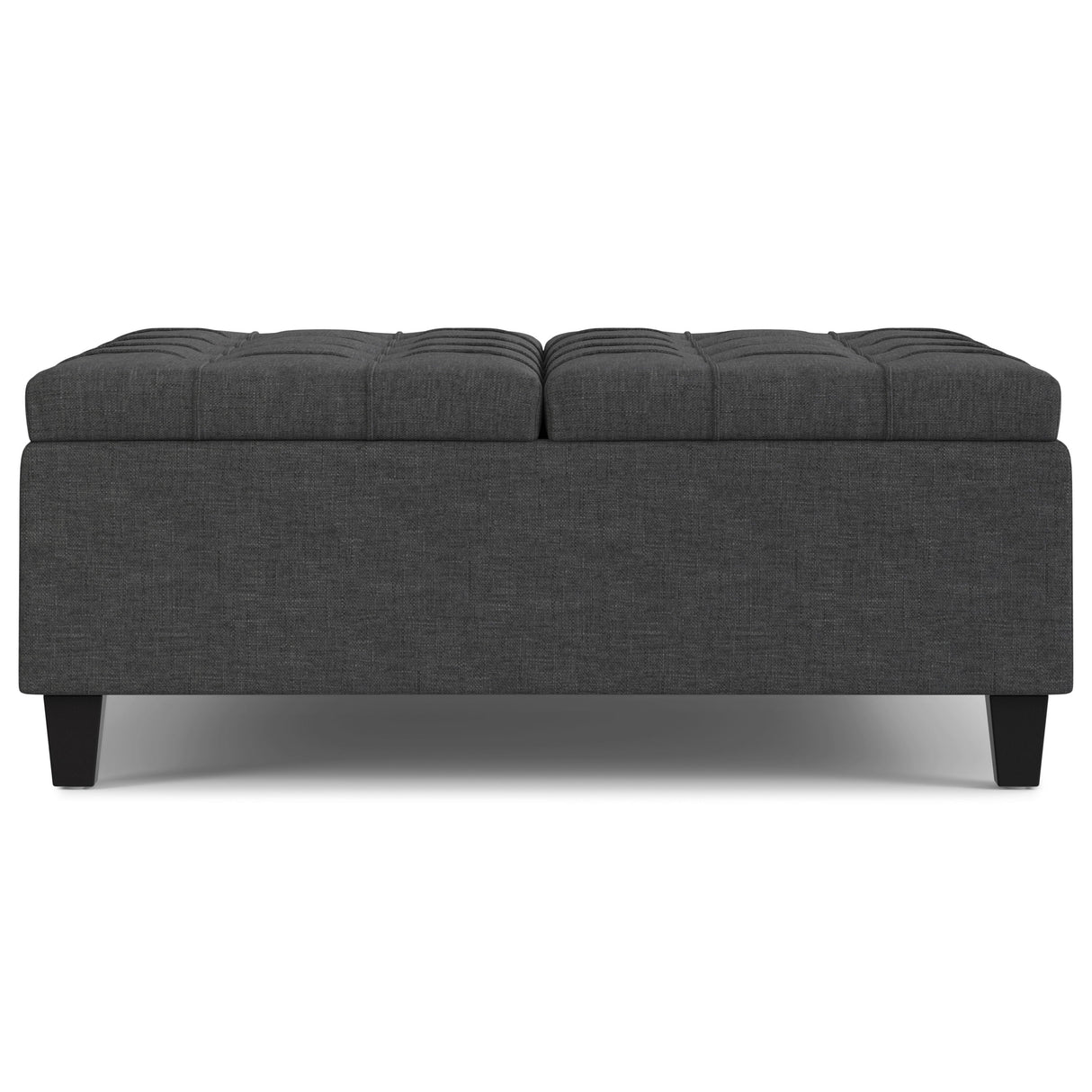 Harrison - Upholstered Coffee Table Storage Ottoman by Couch.com