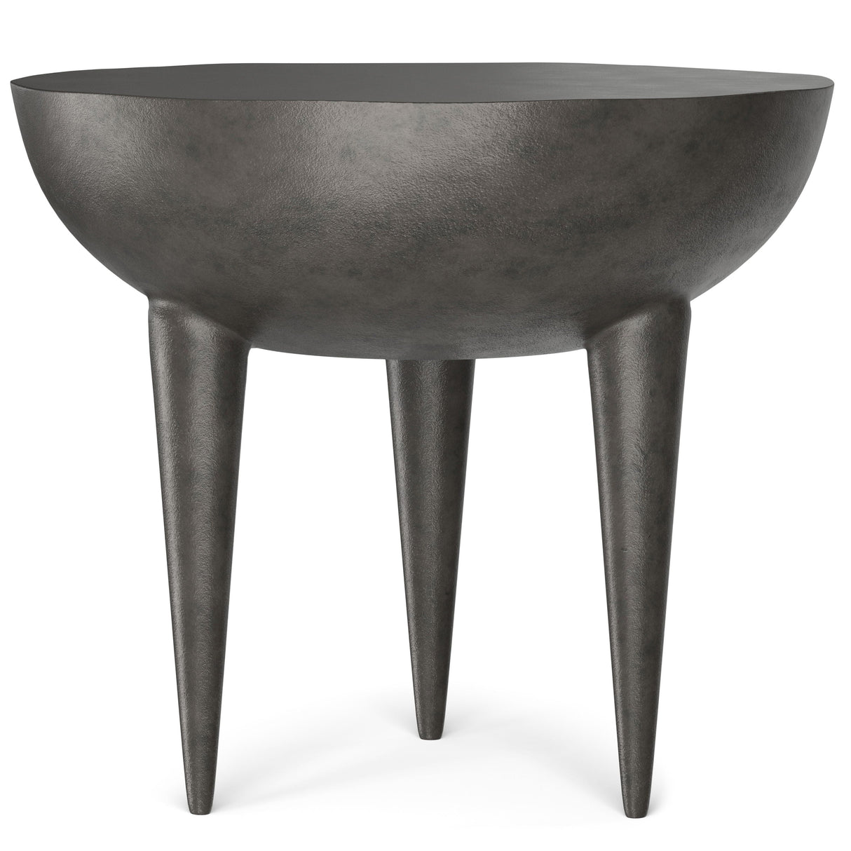 Otto - Cast Aluminum Side Table - Black by Couch.com