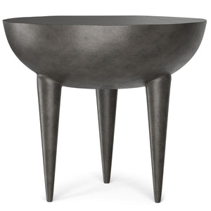 Otto - Cast Aluminum Side Table - Black by Couch.com