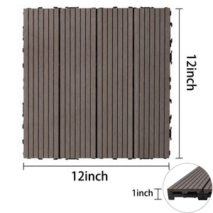 Composite Deck Tiles, Resist Rust, Water, Weather by Couch.com