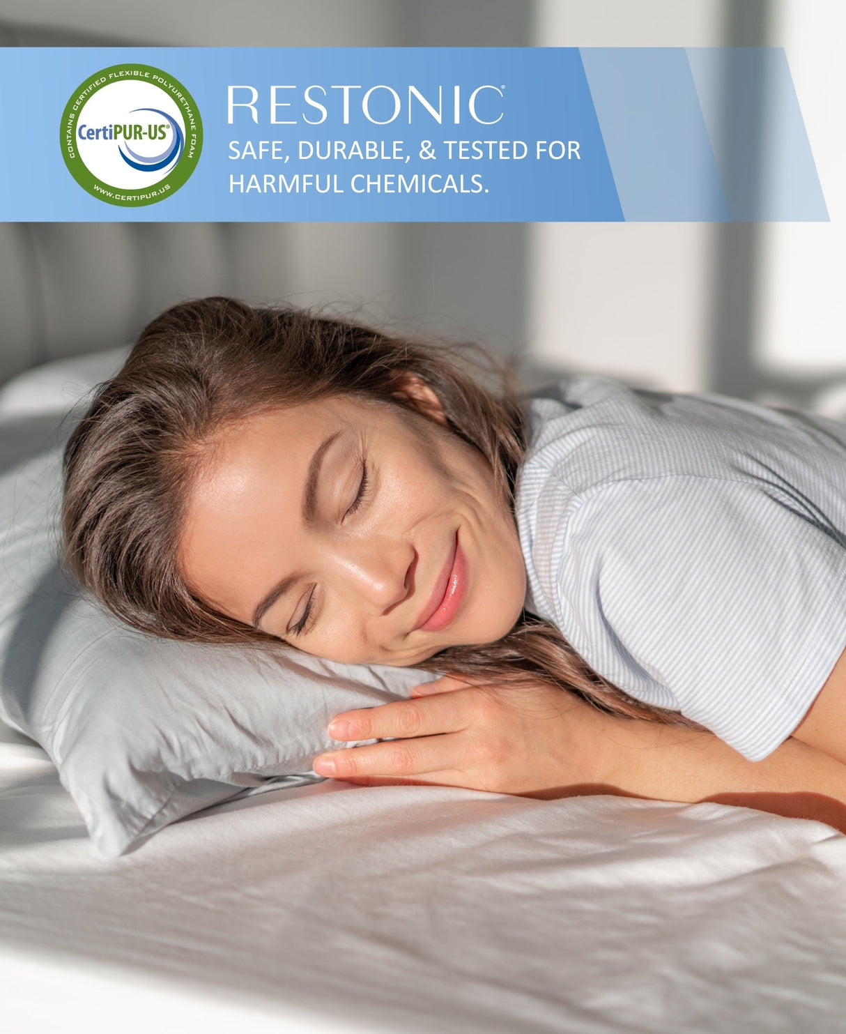 Restonic ComfortCare Hybrid Restful Nights Plush Full Mattress