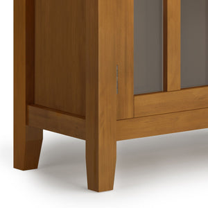 Artisan - Low Storage Cabinet - Honey Brown by Couch.com