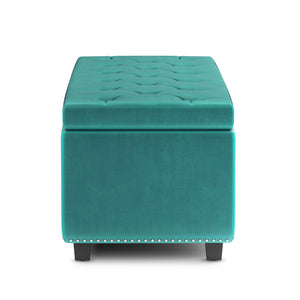 Hamilton - Upholstered Storage Ottoman by Couch.com