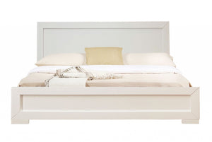 Moma Black Wood Platform Twin Bed With Nightstand