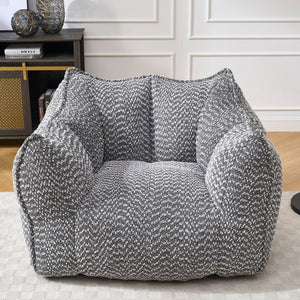 Comfortable Chenille Sofa Chairs With Highly Resilient Foam