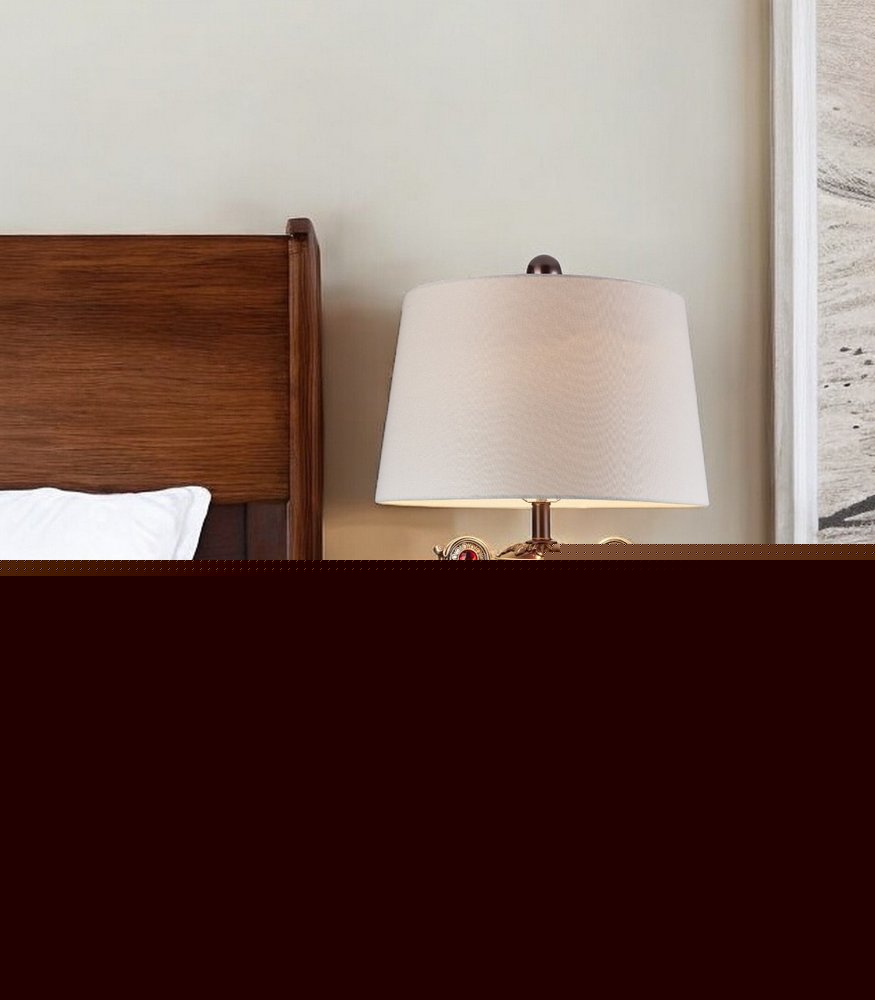 Tall Bronze Urn Shaped Table Lamp
