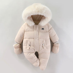 Jumpsuit Fleece-lined Quilted Cotton-padded Clothes
