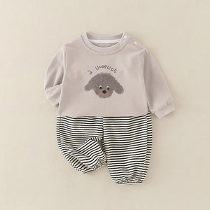 Pure Cotton Romper Set For Boys Cute Childrens Clothing Baby Boy Outfits