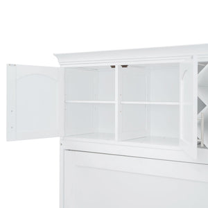 Murphy Wall Bed With Top Cabinets & Wine Rack by Couch.com