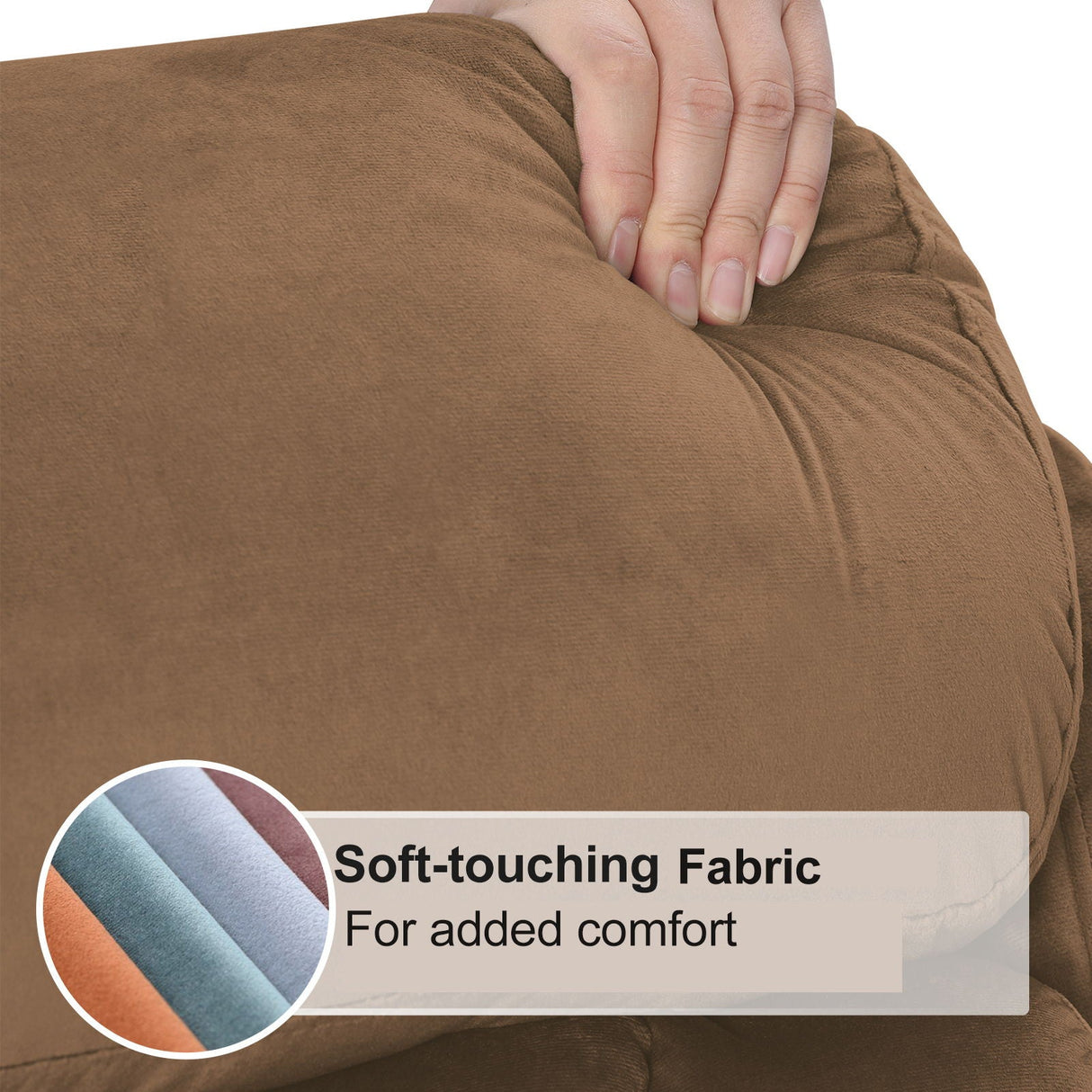 Lift Chair Recliner Power Remote Control Recliner Sofa Relax Soft Chair Anti - Skid Australia Cashmere Fabric Furniture Living Room - Brown by Couch.com