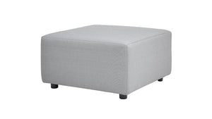 Cleo - Modular Upholstered Patio Ottoman Axroma Olefin by Couch.com
