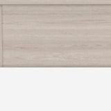29" Light Gray and White Three Drawer Dresser