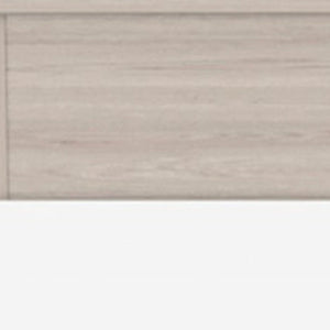 29" Light Gray and White Three Drawer Dresser