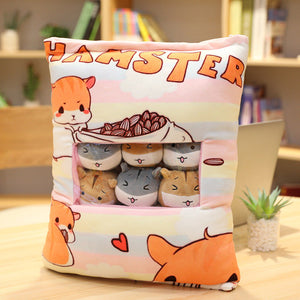 A Big Bag Of Snack Doll Cute Doll Sleeping Pillow For Girl Ankle Biter Pillow