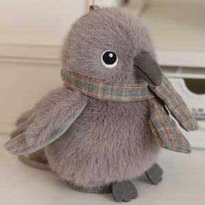 Cartoon Parrot Plush Toy Pendant For Girls Bags And Keychains