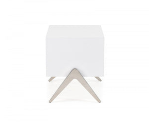 19" Wood One Drawer Nightstand