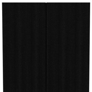 71" Black Combo Dresser