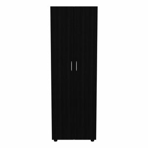 71" Black Combo Dresser