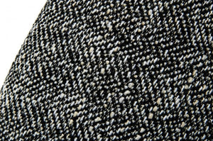 32" Dark Slate Gray And Gray And Silver Upholstered Geometric Swivel Arm Chair