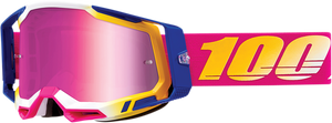 100% Racecraft 2 Goggles - Mission - Pink Mirror 50010-00012