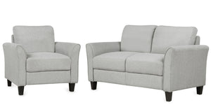 Living Room Furniture Armrest Single Sofa And Loveseat Sofa by Couch.com