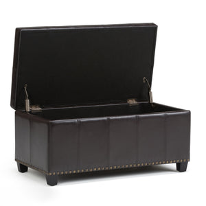 Amelia - Transitional Storage Ottoman Bench by Couch.com