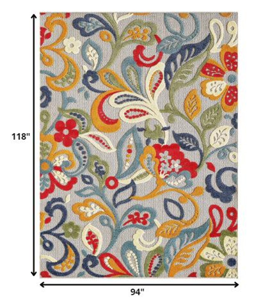 2' X 4' Orange And Ivory Moroccan Stain Resistant Indoor Outdoor Area Rug