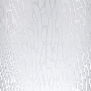 12" Clear and Frosted Abstract Oval Crystal Table Vase