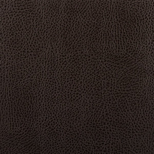 30" Brown Faux Leather And Iron Swivel Low Back Bar Height Bar Chair