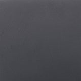 25" Slate Gray And Silver Iron Swivel Low Back Counter Height Bar Chair